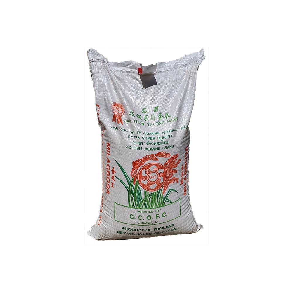 rice 50 lbs jasmine african market junction